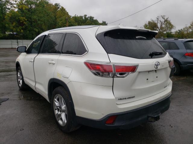 Photo 3 from auction – 2016 TOYOTA HIGHLANDER with VIN 5TDDKRFH9GS333849