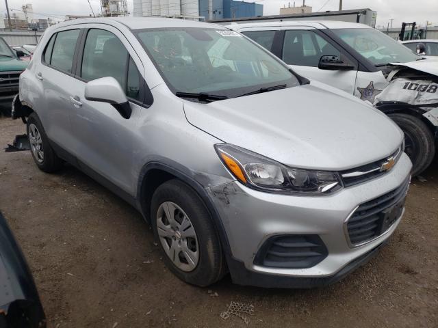 CHEVROLET TRAX LS 2017 with VIN KL7CJKSB8HB239233 - Photo from auction