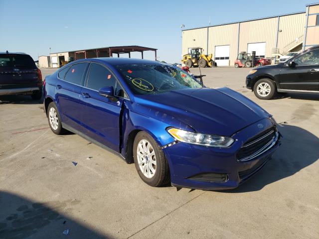 FORD FUSION S 2016 with VIN 3FA6P0G71GR177309 - Photo from auction