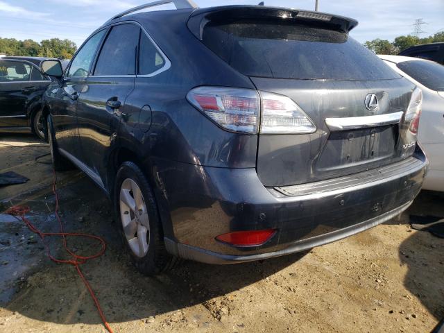 Photo 3 from auction – 2011 LEXUS RX 350 with VIN 2T2BK1BA8BC107638