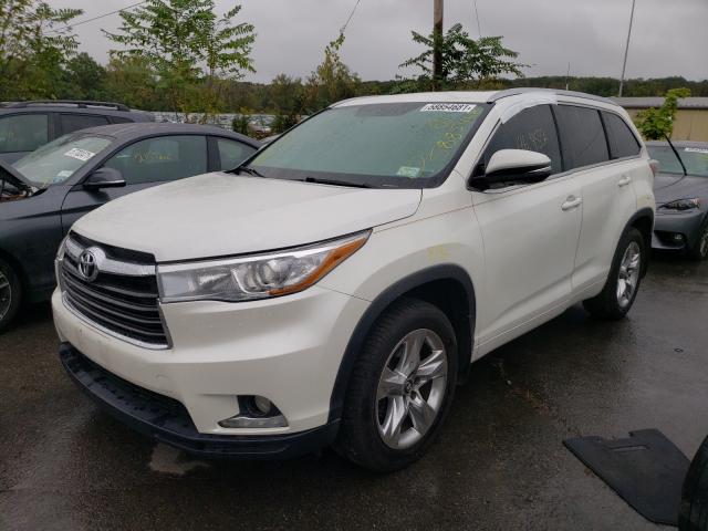 Photo 2 from auction – 2016 TOYOTA HIGHLANDER with VIN 5TDDKRFH9GS333849