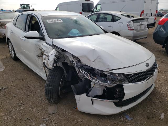 KIA OPTIMA EX 2016 с VIN 5XXGU4L32GG043554 - Фото с аукциона