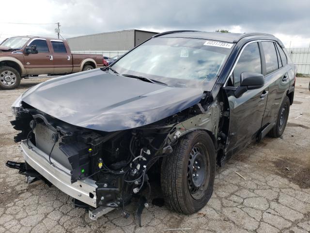 Photo 2 from auction – 2021 TOYOTA RAV4 LE with VIN 2T3F1RFVXMC160582