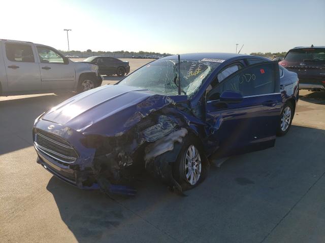 Photo 2 from auction – 2016 FORD FUSION S with VIN 3FA6P0G71GR177309