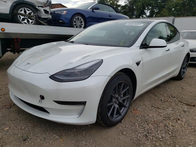 Photo 2 from auction – 2021 TESLA MODEL 3 with VIN 5YJ3E1EBXMF924791