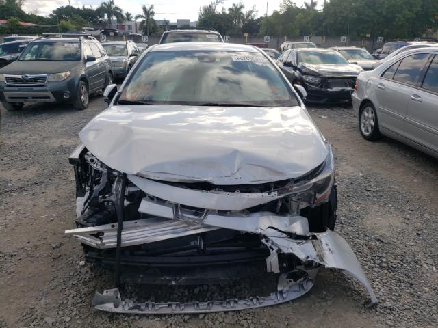 Photo 9 from auction – 2021 TOYOTA COROLLA LE with VIN JTDEPMAE1MJ126239