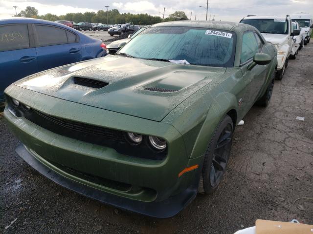 Photo 2 from auction – 2021 DODGE CHALLENGER with VIN 2C3CDZFJ9MH534741