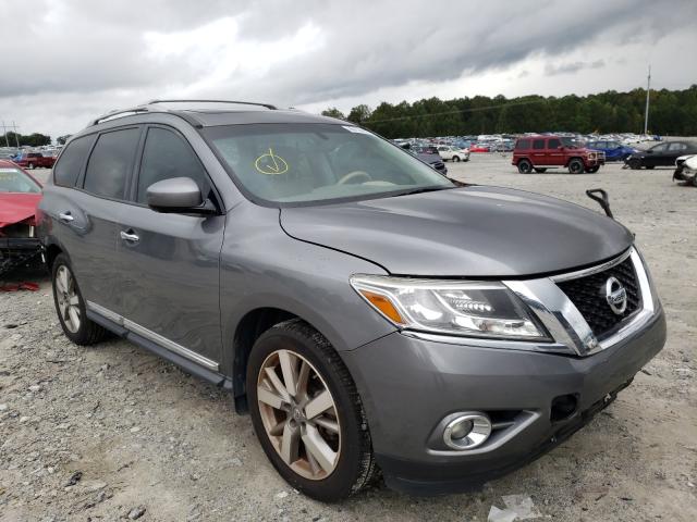 NISSAN PATHFINDER 2015 with VIN 5N1AR2MN9FC683850 - Photo from auction