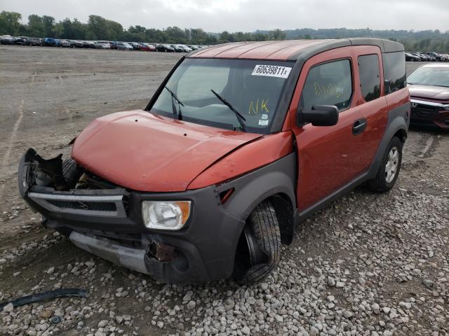 Photo 2 from auction – 2004 HONDA ELEMENT EX with VIN 5J6YH28604L033708
