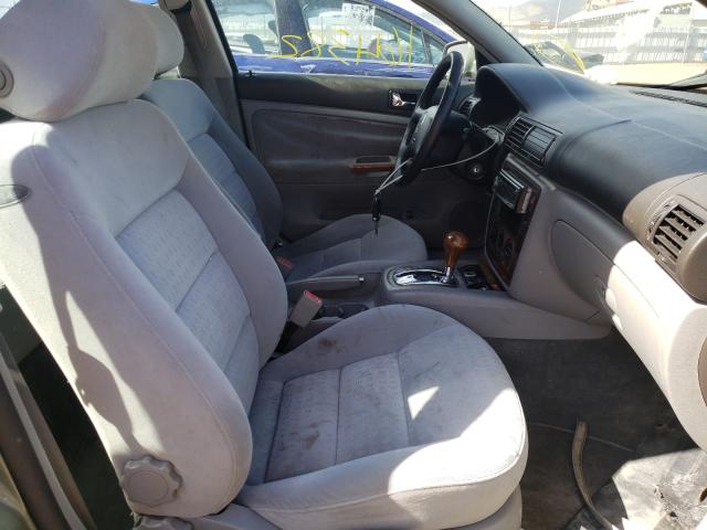 Photo 5 from auction – 2002 VOLKSWAGEN PASSAT GLS with VIN WVWSH63B32P040424