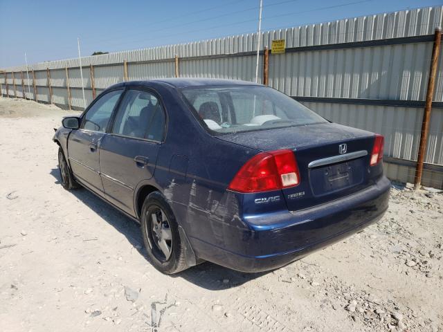 Photo 3 from auction – 2002 HONDA CIVIC EX with VIN 1HGES257X2L043037