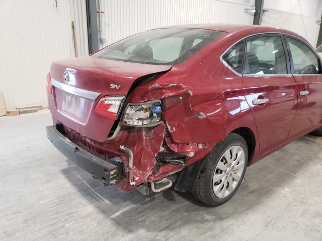 Photo 9 from auction – 2014 NISSAN SENTRA S with VIN 3N1AB7AP1EL697839