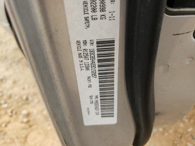 Photo 10 from auction – 2011 DODGE CALIBER HE with VIN 1B3CB5HA2BD152957