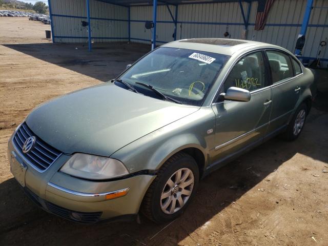 Photo 2 from auction – 2002 VOLKSWAGEN PASSAT GLS with VIN WVWSH63B32P040424