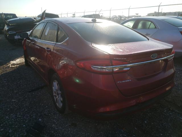 Photo 3 from auction – 2018 FORD FUSION S with VIN 3FA6P0G70JR240133