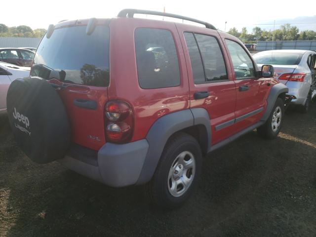Photo 4 from auction – 2005 JEEP LIBERTY SP with VIN 1J4GL48K55W524133