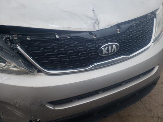 Photo 9 from auction – 2015 KIA SORENTO LX with VIN 5XYKT3A68FG619971