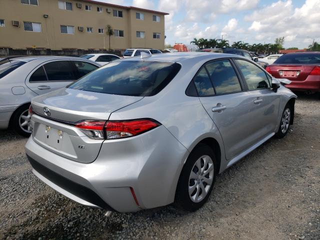 Photo 4 from auction – 2021 TOYOTA COROLLA LE with VIN JTDEPMAE1MJ126239