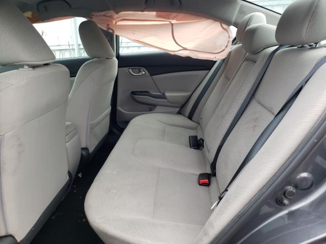 Photo 6 from auction – 2013 HONDA CIVIC LX with VIN 2HGFB2F46DH028141