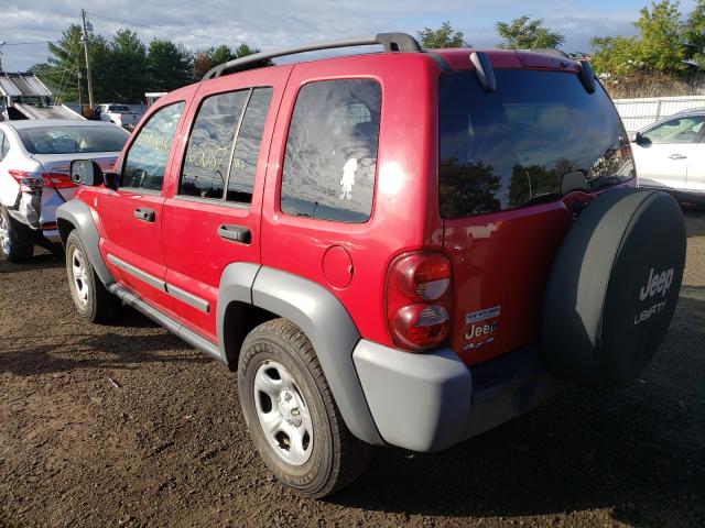 Photo 3 from auction – 2005 JEEP LIBERTY SP with VIN 1J4GL48K55W524133
