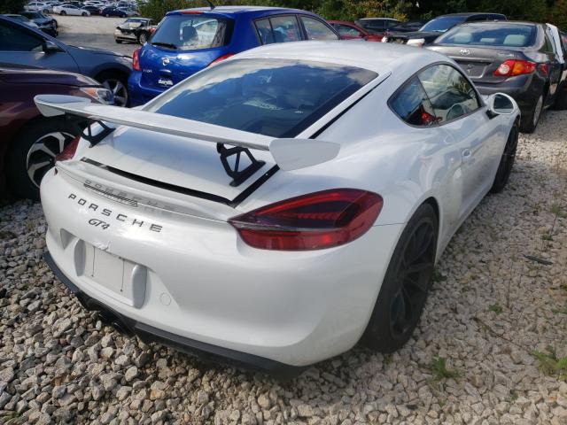 Photo 4 from auction – 2016 PORSCHE CAYMAN GT4 with VIN WP0AC2A83GK192086
