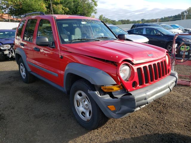 Photo 1 from auction – 2005 JEEP LIBERTY SP with VIN 1J4GL48K55W524133