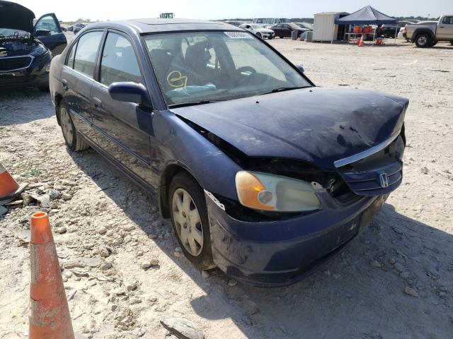 Photo 1 from auction – 2002 HONDA CIVIC EX with VIN 1HGES257X2L043037