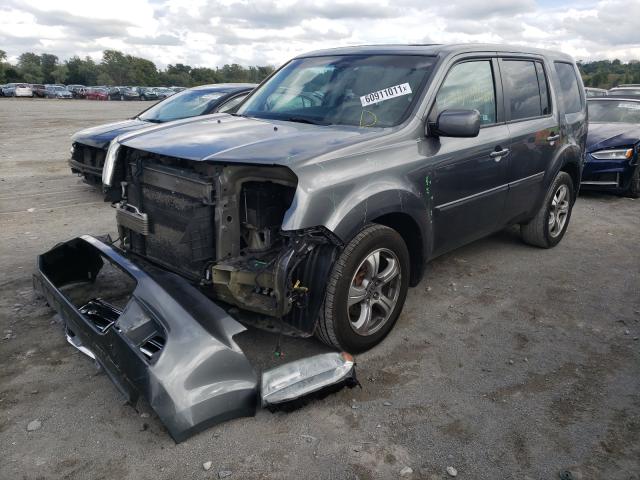 Foto 2 de la subasta – 2012 HONDA PILOT EXL con VIN 5FNYF4H56CB045412