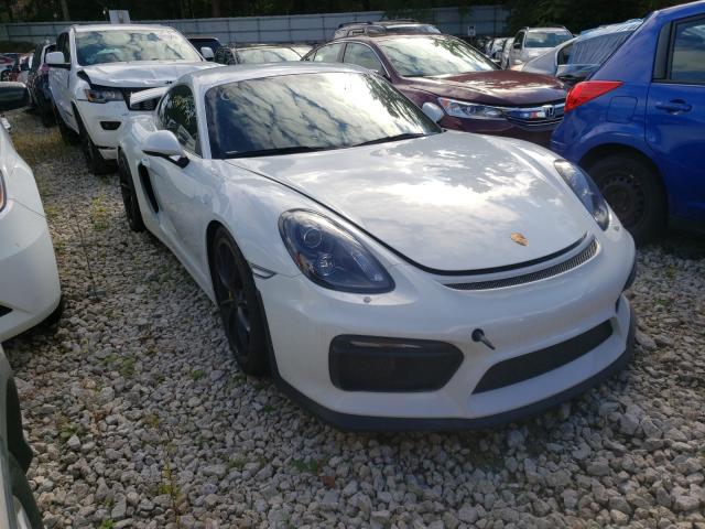 PORSCHE CAYMAN GT4 2016 with VIN WP0AC2A83GK192086 - Photo from auction