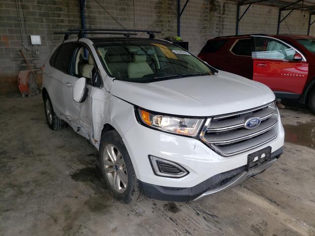 FORD EDGE SEL 2015 with VIN 2FMTK3J81FBB81609 - Photo from auction