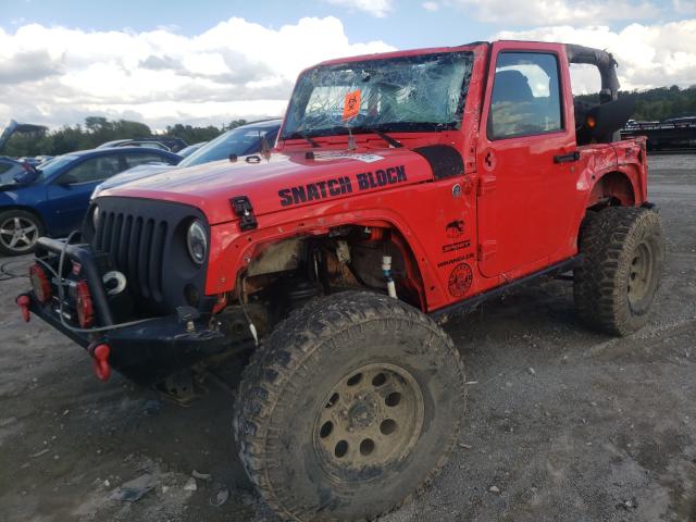Photo 2 from auction – 2013 JEEP WRANGLER S with VIN 1C4AJWAG7DL553720