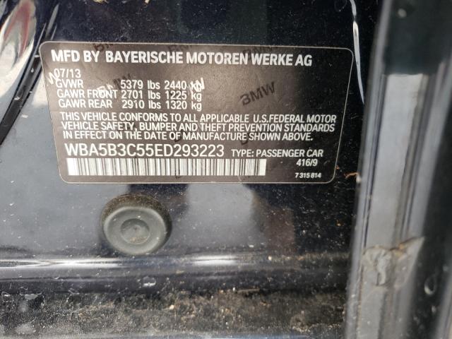 Photo 10 from auction – 2014 BMW 535 XI with VIN WBA5B3C55ED293223
