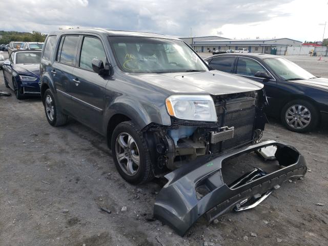 HONDA PILOT EXL 2012 with VIN 5FNYF4H56CB045412 - Photo from auction