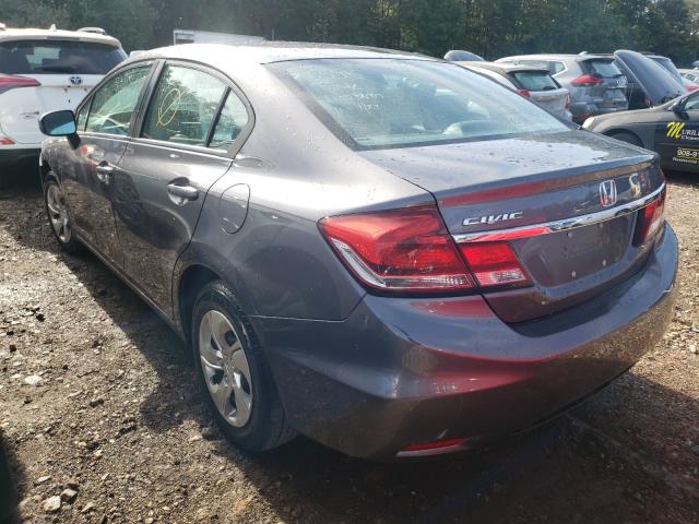 Photo 3 from auction – 2014 HONDA CIVIC LX with VIN 19XFB2F52EE209967