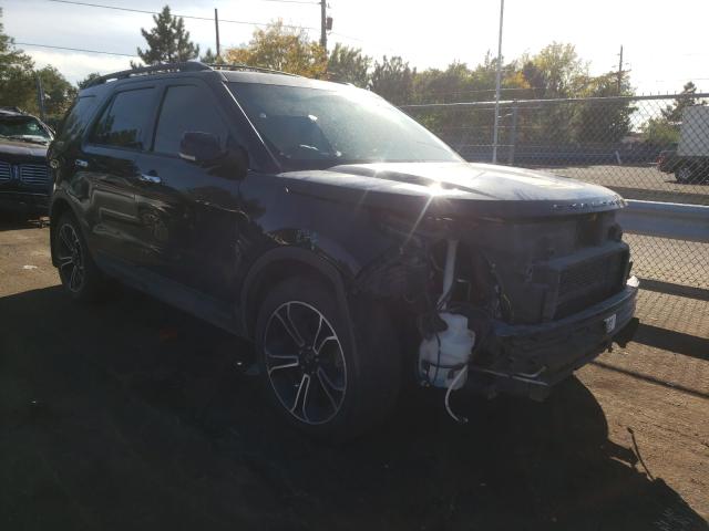 FORD EXPLORER S 2014 with VIN 1FM5K8GT6EGA69493 - Photo from auction