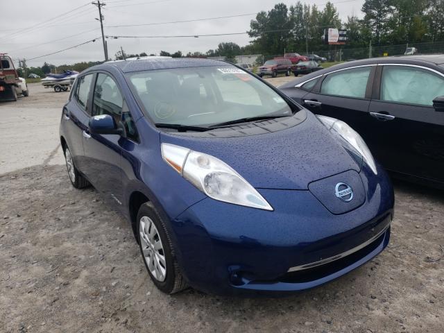 Photo 1 from auction – 2016 NISSAN LEAF S with VIN 1N4AZ0CP5GC301655
