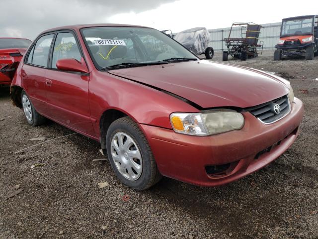 TOYOTA COROLLA CE 2002 with VIN 1NXBR12E02Z634977 - Photo from auction