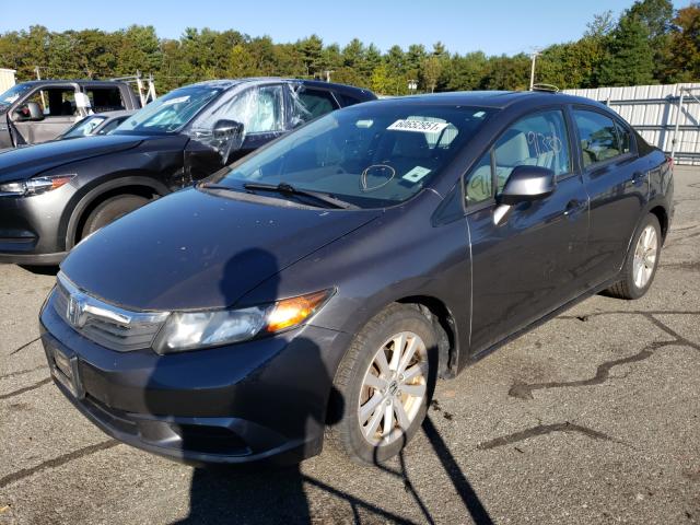 Photo 2 from auction – 2012 HONDA CIVIC EX with VIN 2HGFB2F87CH599929