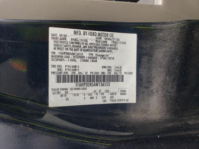 Photo 10 from auction – 2010 FORD FOCUS S with VIN 1FAHP3EN5AW136553