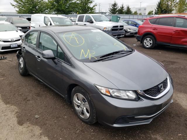 HONDA CIVIC LX 2013 with VIN 2HGFB2F46DH028141 - Photo from auction