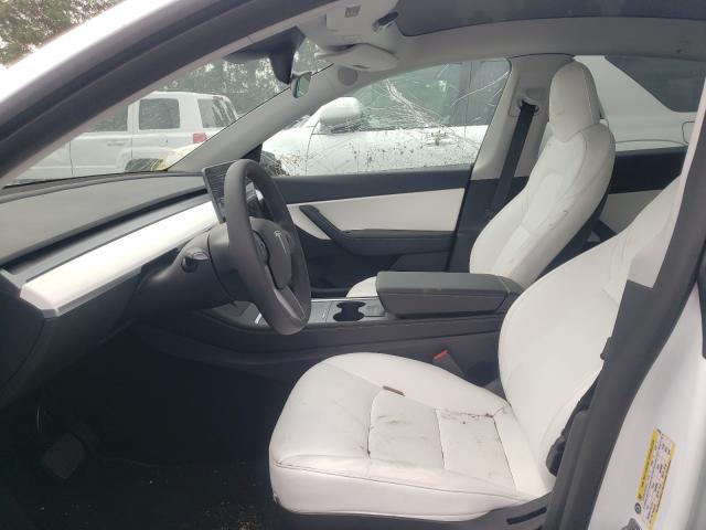 Photo 5 from auction – 2021 TESLA MODEL Y with VIN 5YJYGDEE8MF228460