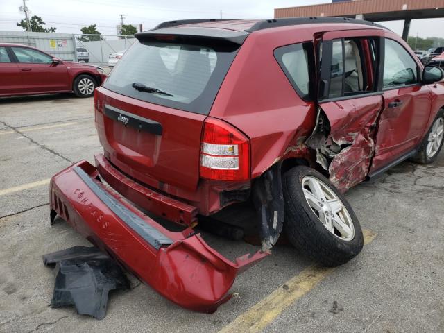 Photo 9 from auction – 2008 JEEP COMPASS SP with VIN 1J8FT47WX8D735407