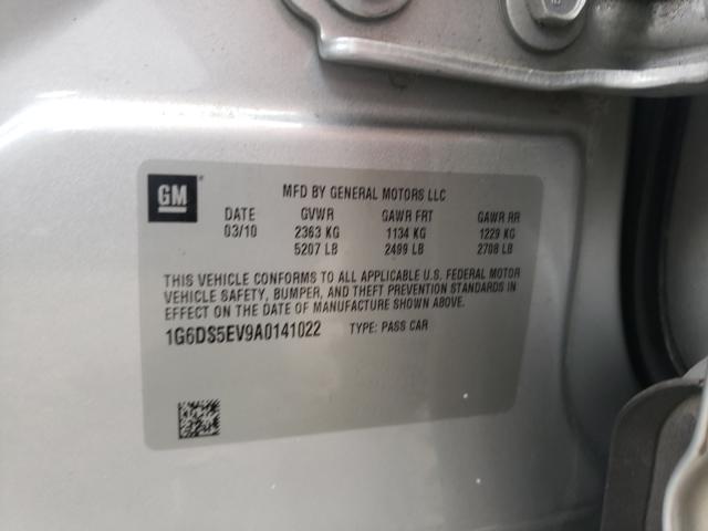 Photo 10 from auction – 2010 CADILLAC CTS PREMIU with VIN 1G6DS5EV9A0141022