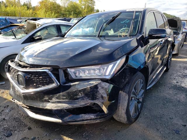 Photo 2 from auction – 2017 ACURA MDX TECHNO with VIN 5FRYD4H57HB017050