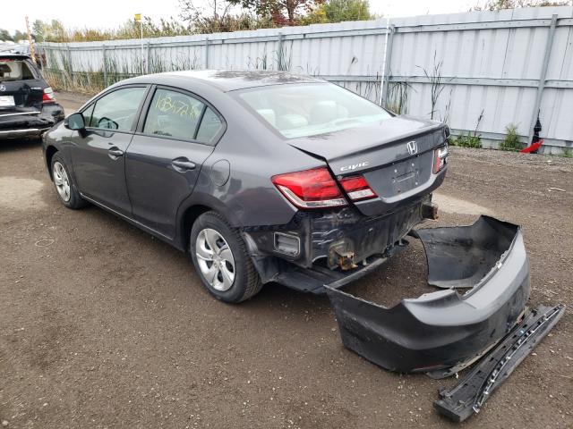 Photo 3 from auction – 2013 HONDA CIVIC LX with VIN 2HGFB2F46DH028141