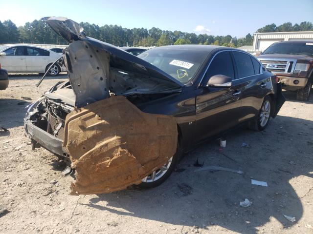 Photo 2 from auction – 2014 INFINITI Q50 BASE with VIN JN1BV7AP8EM679923