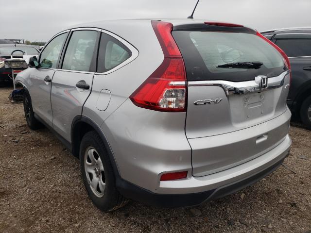 Photo 3 from auction – 2016 HONDA CR-V LX with VIN 5J6RM4H35GL099063