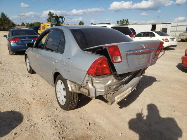 Photo 3 from auction – 2001 HONDA CIVIC EX with VIN JHMES26771S004633
