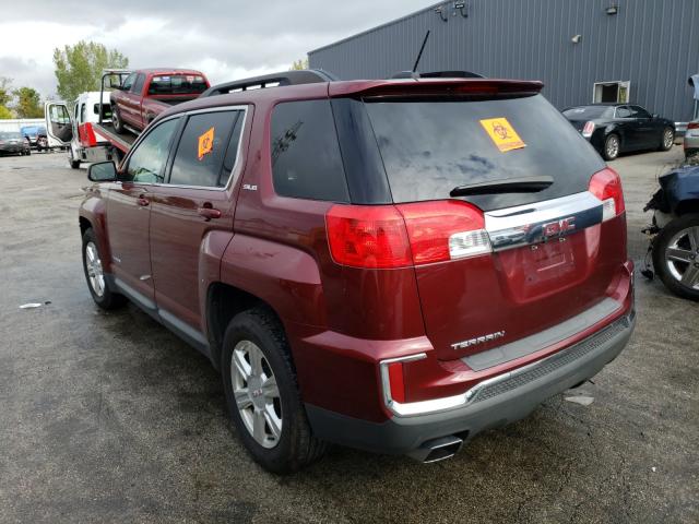 Photo 3 from auction – 2016 GMC TERRAIN SL with VIN 2GKALNEK6G6191397