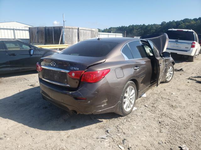 Photo 4 from auction – 2014 INFINITI Q50 BASE with VIN JN1BV7AP8EM679923